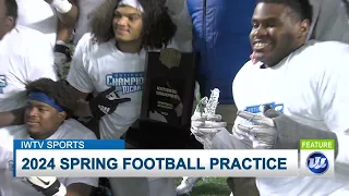 2024 IOWA WESTERN SPRING FOOTBALL PRACTICE     4:25:24