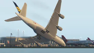 Worst Airbus A380 Emergency Landing | X-Plane 11