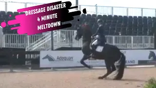 Dressage Disaster: Record Breaking 4 Minute Meltdown