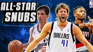 The Biggest All-Star Snubs In NBA HISTORY