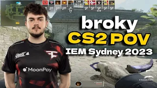 CS2 POV FaZe broky (25/12) vs GamerLegion (Ancient) IEM Sydney 2023