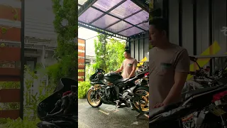 MOGE R6 1 TAHUN GA DI NYALAIN 😩.. APA BISA LANGSUNG NYALA?? | #short #shorts #motovlog #r6squads