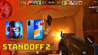 🎮TESTANDO 🔸STANDOFF 2🔸 NO REDMI NOTE 11📲