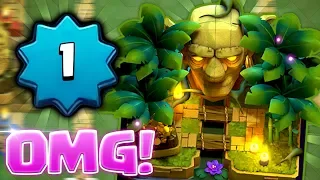 OMG! Nach 4 TAGEN in ARENA 9 mit LEVEL 1! • Clash Royale Deutsch