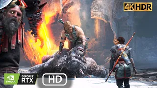 God of War - Sons of THOR Magni & Modi Boss Fight Gameplay RTX 3090 4K ULTRA HD