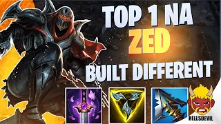 WILD RIFT | Top 1 Zed NA Is Built Different! | Challenger Zed Gameplay | Guide & Build