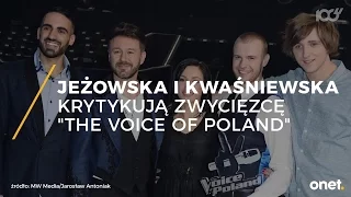 Zwycięzca "The Voice of Poland" ostro skrytykowany | Onet100