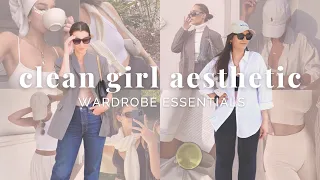 Clean Girl Wardrobe Essentials | 2023 Minimalist Capsule Wardrobe