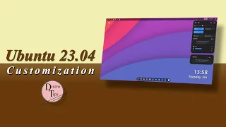 UBUNTU CUSTOMIZATION.Ubuntu 23.04 Customization.How to customize Ubuntu without using terminal.