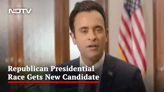 Indian-American Vivek Ramaswamy Announces 2024 US Presidential Bid