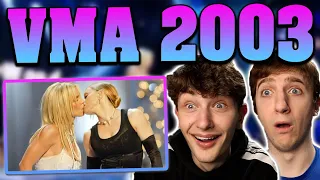 Madonna, Britney Spears, Christina Aguilera & Missy Eliot VMA 2003 REACTION!! (Live Performance)