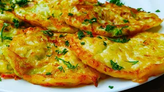 Самые нежные ОЛАДЬИ ИЗ КАБАЧКОВ / Летнее блюдо /  zucchini fritters