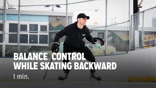 Balance Control While Skating Backward