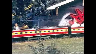 Vintage 1960s Euclid Beach Park amusement park rides 1968 Cleveland Ohio miniature train +