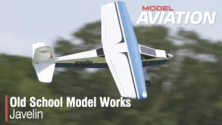 Old School Model Works Javelin - Model Aviation magazine