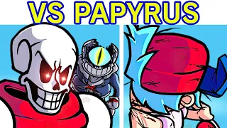 Friday Night Funkin' VS Papyrus FULL WEEK + Cutscenes & Sans (FNF Mod) (Undertale/Triple Trouble)