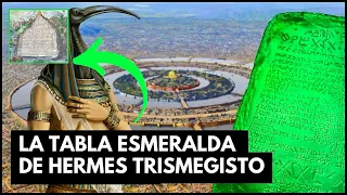 La Tabla Esmeralda de Hermes Trismegisto - EXPLICADA