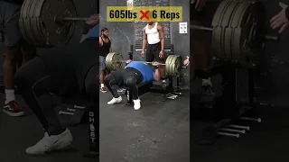 Julius Maddox | 605lbs for 6 Reps | Bench Press