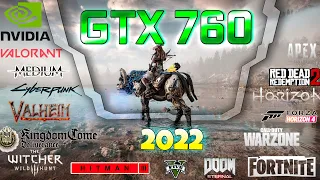 ♦️NVIDIA GTX 760 in 30 GAMES         (in 2022-2023)