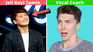VOCAL COACH Justin Reacts to Jeli Kayi Tamin full audition in indian Idol 2020 Judges are Shocked