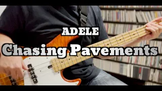 Adele - Chasing Pavements (Bass Cover) / TABS link in description