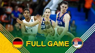 Germany v Serbia | Full Basketball Game | FIBA Women's Olympic Qualifying Tournament Brazil 2024