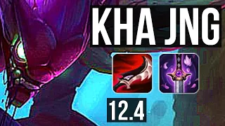 KHA'ZIX vs VIEGO (JNG) | Rank 2 Kha, 11/1/3, Rank 8, Legendary | TR Challenger | 12.4