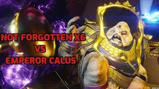 Destiny 2 - Not Forgotten ONLY vs Emperor Calus (1 phase) Leviathan Raid