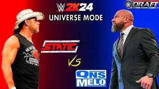 THE DRAFT! | WWE 2K24 - Universe Mode | #000