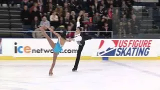 2013 MW, Novice Pairs FS, Sophia Dai and Jeffrey Fishman