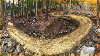 Our Backyard Trail Is Finally Finished! Building the Last Segment - Route 301  Ep. 9