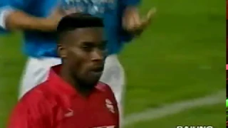 Eintracht Frankfurt - Napoli 1-0, coppa Uefa 1994-95, andata ottavi di finale, full match