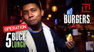 The Best Cheap Burger in NYC's Upper East Side || 5 Buck Lunch