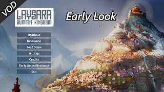 Checking out Laysara: Summit Kingdom - Mountainside Settlement Builder - VOD