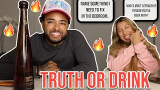 SPICY TRUTH OR DRINK GETS MESSY! *Couples Edition* 🌶️🔥