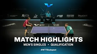 Levente Krebs vs Simon Belik | WTT Contender Budapest 2021 (Qual)