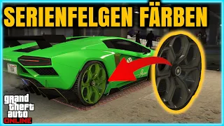 So kannst du ALLE FELGEN in GTA lackieren  - GTA 5 Online Deutsch