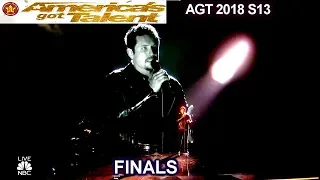 Michael Ketterer "Ain't No Mountain High Enough" SIMON CRIES  | America's Got Talent 2018 Finale AGT