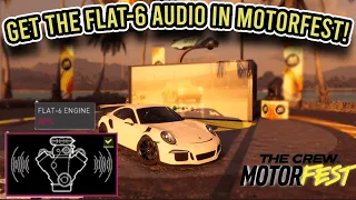 How to UNLOCK the FLAT-6 Audio in The Crew Motorfest!