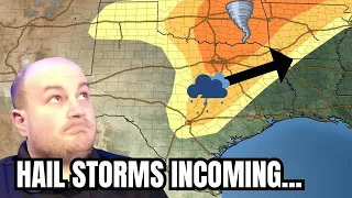 Easter-Egg Size Hail? Severe Storms in Northern Texas Today