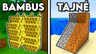 Tajné Minecraft 1.20 Stavby které jsou ZAKÁZANÉ!