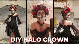DIY Halo Crown Tutorial | Day of the Dead Headpiece | Team Shaw ❤