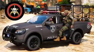 CONFRONTO NO COMPLEXO DO ALEMÃO | OPERAÇÃO DO BOPE PMERJ | GTA 5 POLICIAL