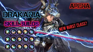 Drakania Arena PVP Skill Builds and Combo Guide Black Desert Mobile