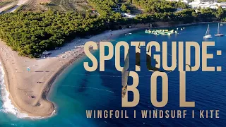 BOL, CROATIA: WINGFOIL, WINDSURF, KITE SPOTGUIDE