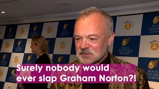 Would Graham Norton Ever Get Slapped Like Chris Rock?