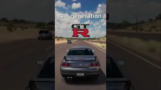 Nissan GTR evolution in Forza horizon 3