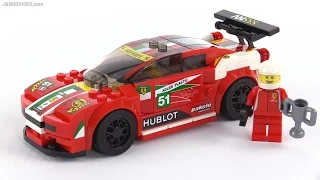 LEGO Speed Champions Ferrari 458 Italia GT2 review! set 75908