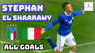 Stephan El Shaarawy | All 6 Goals for Italy