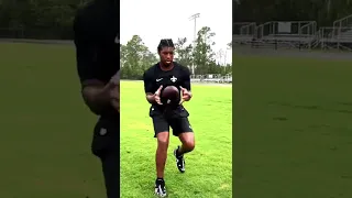 Jameis Winston practicing in the ’Rain, Sleet or Snow' 👀